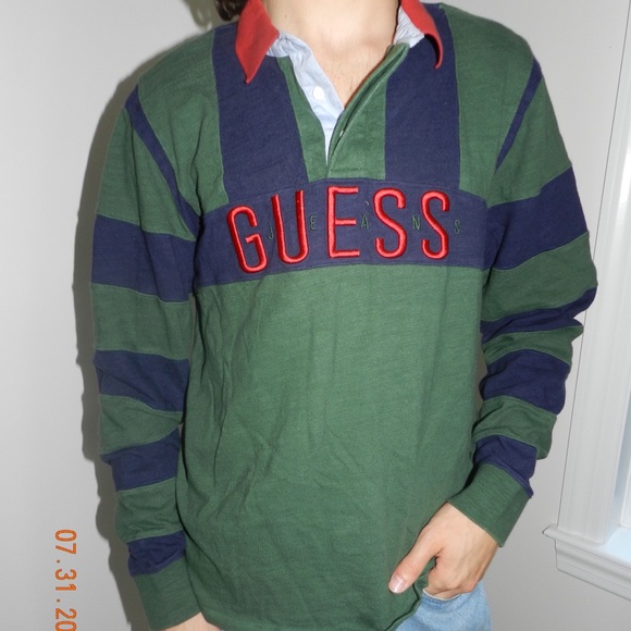 guess rugby polo